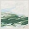 Emerald Foothills II by June Erica Vess Framed Canvas Wall Art